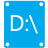 Drive D Icon 48x48 png